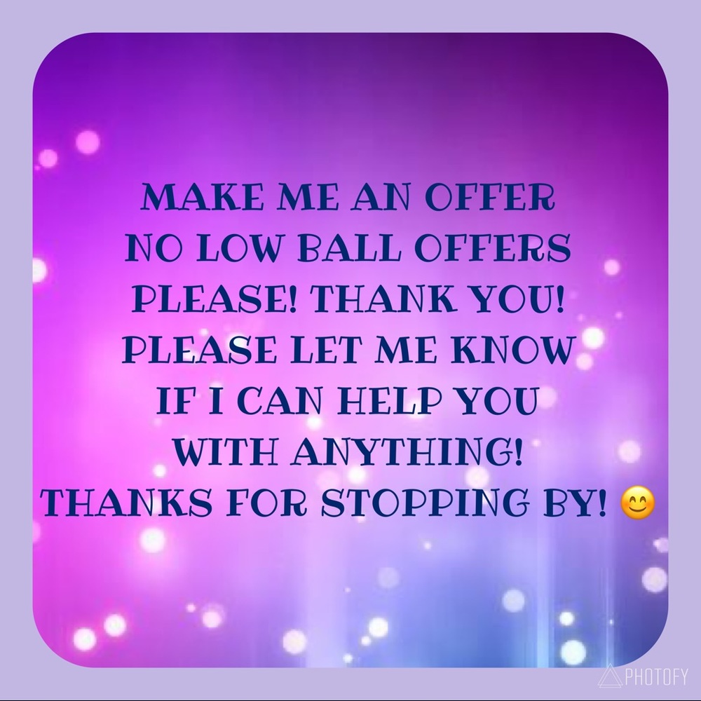 MAKE ME AN OFFER!!